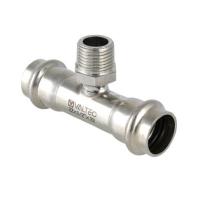 Тройник с нар.р. нерж. сталь 22х1/2