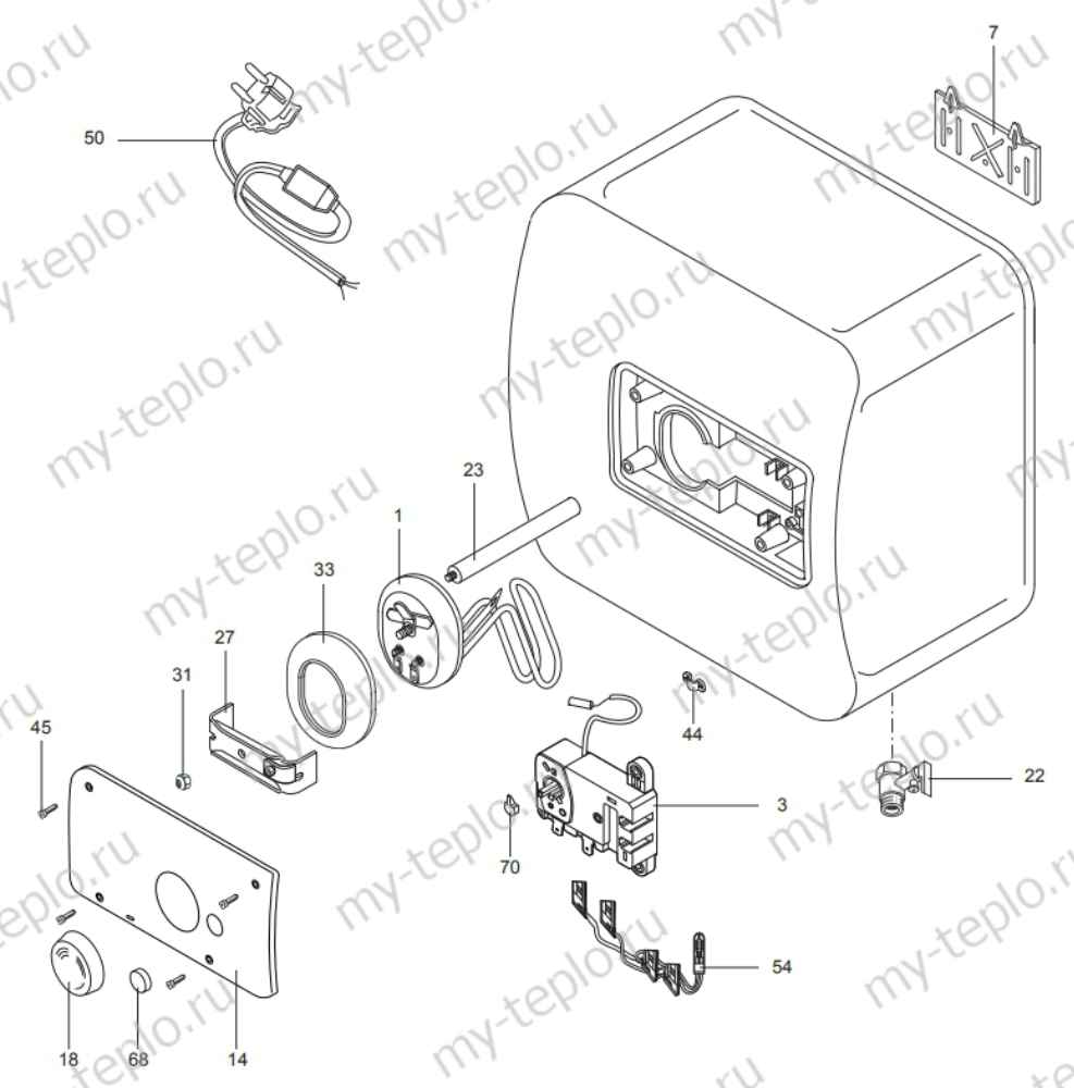 Запчасти Ariston ABS PRO 10 купить в Тамбове