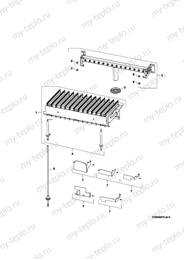 Запчасти для Buderus Logamax U072-35: схема Запчасти Buderus Logamax U072-35 купить в Тамбове