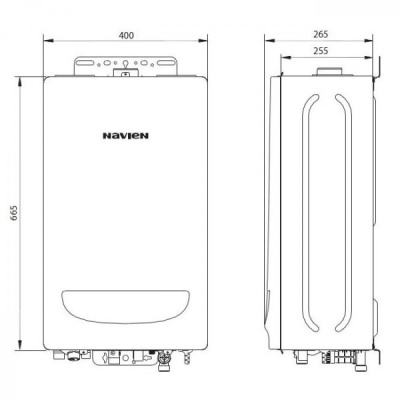 Котел газовый настенный Navien Deluxe С 24K COAXIAL (турбо) (147836)